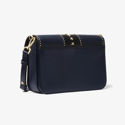 Сумка Майкл Корс Слоан сине-черная