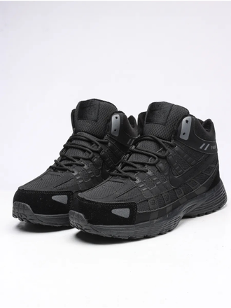 Nike P-6000 Gore-Tex High Total Black Зимние