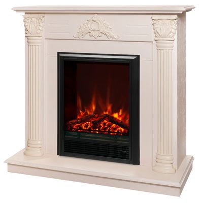 Электрокамин Stefania WTA с очагом Eugene