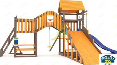 Всесезонная площадка IgraGrad С Мостик 1 SF1