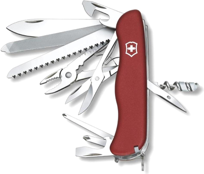 VICTORINOX WorkChamp 111 мм, 21 функция, красный 0.8564