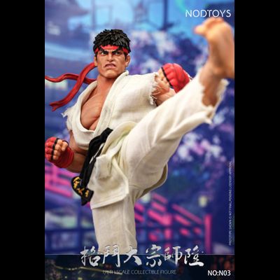 ПРЕДЗАКАЗ - Рю (серия Street Fighter) - Коллекционная фигурка 1/6 Fighting Grandmaster Ryu (NOD-N03) - NODTOYS ?ЦЕНА: 24500 РУБ.?