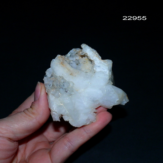 Горный хрусталь натуральный (друза) Казахстан арт.22955: с шерлом - 114,2г - 68*68*48мм