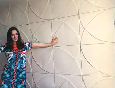 Гипсовая 3d панель "Милли"