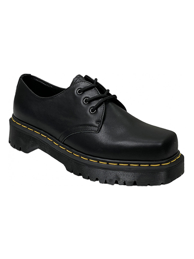 DR MARTENS 1461 BEX SMOOTH LEATHER SQUARE OXFORD BLACK