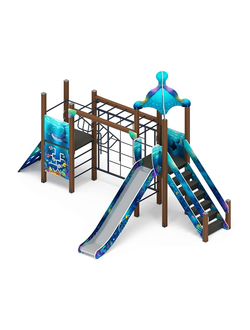 Серия «Морской» ДИК 2.17.09-01 H=1500 игровой комплекс