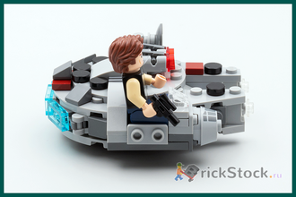 # 75295 Мини–«Сокол Тысячелетия» с Фигуркой / “Millennium Falcon” (Microfighter ― 2021)