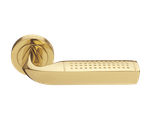 Дверные ручки Morelli Luxury "MATRIX" OTL Цвет - Золото