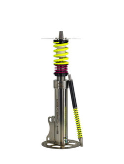 STATIC FINAL: NEON LIME | VIOLET  with METAL BASE