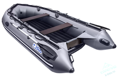 Лодка ПВХ Мастер Лодок Apache 3500НДНД Графит