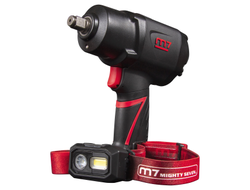 Гайковерт пневматический ударный 1/2", 1627 Нм, в комплекте налобный фонарь MIGHTY SEVEN NC-4255QL