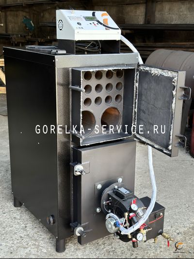 Автоматический комбинированный трехходовой котел 50 кВт