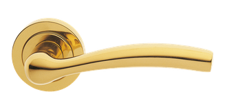 Дверные ручки Morelli Luxury VENERA OTL Цвет - Золото