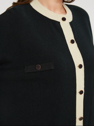 Женский джемпер в стиле Шанель