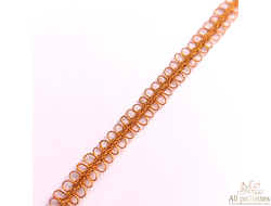 Тесьма металлизированная ТМ80