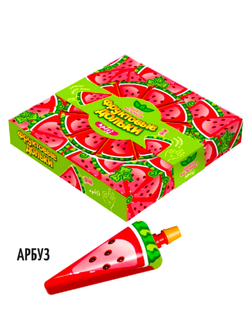 Десерт желейный "Фруктовые дольки" арбуз 50гр*30шт*10 блоков.