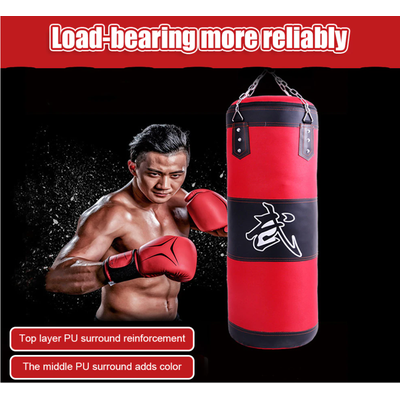 Профессиональный боксерский мешок Cbmmaker с подвесом