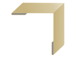 Наружный угол для металлического сайдинга NORMAN MP 50x50x0.5 мм