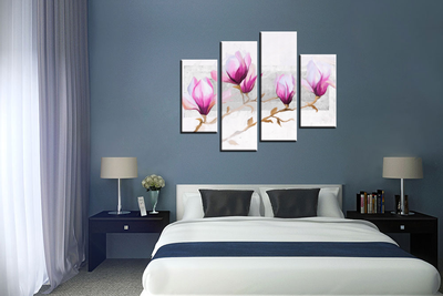 Модульная картина "Магнолии"