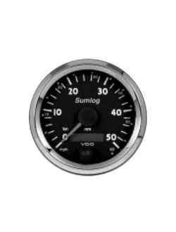 Лаг VDO Marine Ocean Line N01 100 842 12 узлов 12/24 В с хромированным индикатором 85 мм