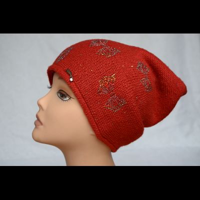 Красная шапка с помпоном Vizio Италия 5931