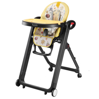 Стульчик для кормления Nuovita Futuro Nero Cosmo Giallo/ Желтый космос