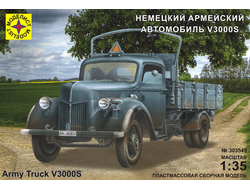 Сборная модель: (Моделист 303549) Немецкий армейский грузовик Ford V3000S