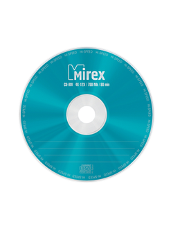 Носители информации CD-RW, 4x-12x, Mirex, Cake/25, UL121002A8M