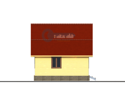 Д-22 ДАЧНЫЙ ДОМ ИЗ БРУСА:ГАБАРИТНЫЕ РАЗМЕРЫ: (15Х6М), ОБЩАЯ ПЛОЩАДЬ: 114М²