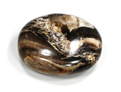 Опал черный, полировка, Мадагаскар (62*51*23 мм, 96 г) №27243