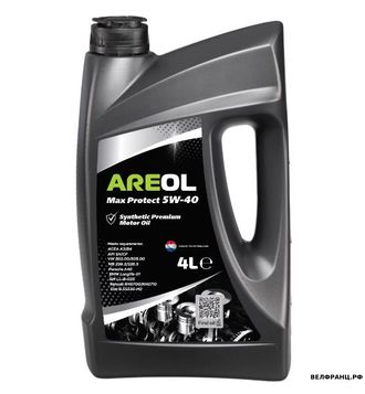 AREOL Max Protect 5W-40 (4L) синт. A3/B4 RN0700/RN0710