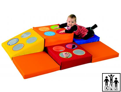 Мягкий модульный Спортивный комплекс "Зеркальный"