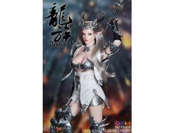 ПРЕДЗАКАЗ - Эльфийка-воин в серебряном - КОЛЛЕКЦИОННАЯ ФИГУРКА 1/6 Dragon Elves silver (P016B) - PLAY TOY ?ЦЕНА: 26700 РУБ?