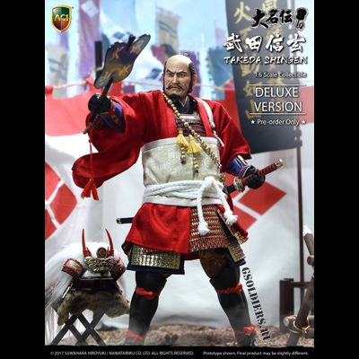 ТАКЭДА СИНГЭН - КОЛЛЕКЦИОННАЯ ФИГУРКА 1/6 TAKEDA SHINGEN Suwahara Hiroyuki's Daimyo Series (ACI-32SP Deluxe Version) - ACI TOYS