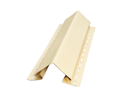 Наружный угол для сайдинга шафран | NORDSITE