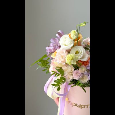 Цветочная композиция учителю / воспитателю № 813