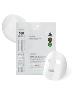 Двухфазная маска с микроиглами VT Cosmetics Reedle Shot 100 2Step Mask (1,5 г + 20 г)