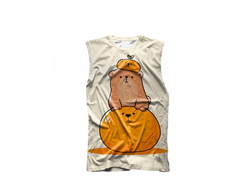 Майка 3D с полной запечаткой Капибара, Kapibara-san №10