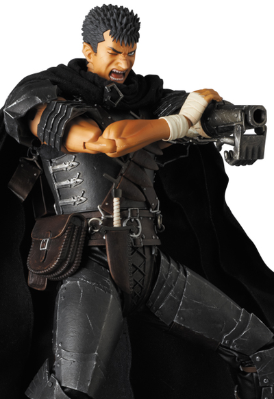 Кукла 1/6 Real Action Heroes Гатс (Guts The Black Swordsman Ver.)