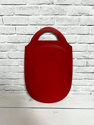 Тарелка поднос Желудь 290*190 с росписью Хохлома