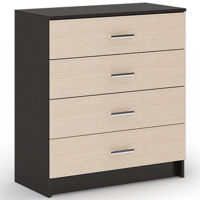 Гармония КМ 601 Комод 4 ящика Венге/Белфорт