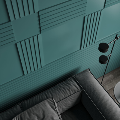 3d панель из архитектурного ЛДФ - декора Ultrawood UW 08 i (2000 х 240 х 12 мм.)