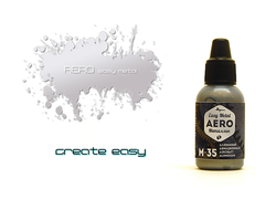 Pacific88: Краска акриловая Aero Easy Metal M-35 "Алюминий авиационный" (18 мл.)