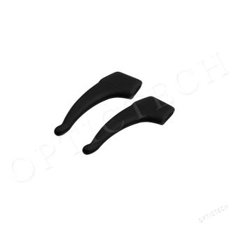 Стопперы силиконовые черные, размер L (упаковка 2 шт)