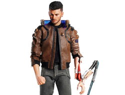 V (главный герой Cyberpunk 2077) - Коллекционная ФИГУРКА 1/6 scale CYBERPUNK 2077 V Guy (PA001CP) - PureArts