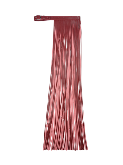 Bonny пояс с бахромой 80 Бордо