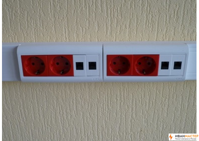 Монтаж электропроводки в кабель канале в квартире новостройки в Подмосковье ИВАНМАСТЕР