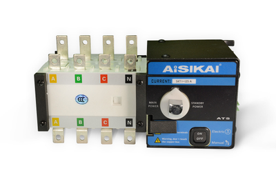 Реверсивный рубильник (Блок ATS) SKT1 125A