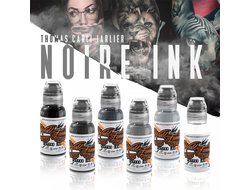 THOMAS CARLI JARLIER NOIRE INK SET - "World Famous" (США 6 шт по 1OZ - 30 мл)