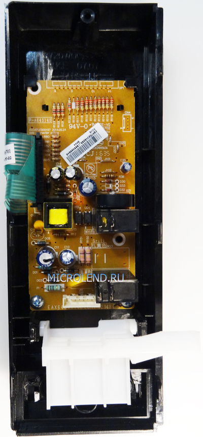 блок управления электронный в сборе СВЧ печи LG MS2044V